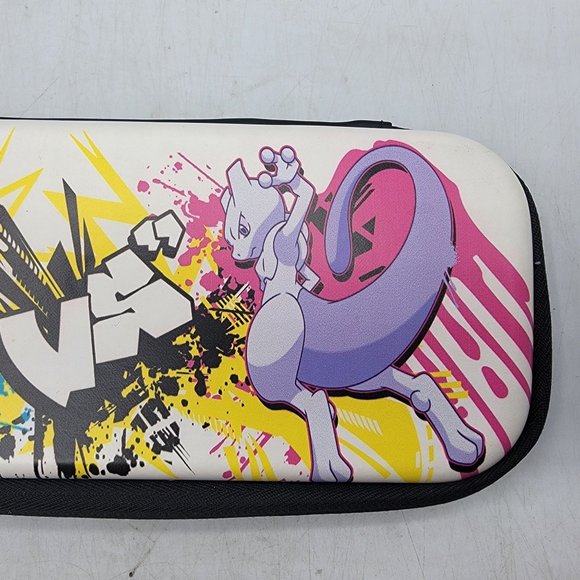 PowerA Nintendo Switch Lite Pokemon Battle Stealth Case Kit Pikachu vs Mewtwo - Picture 4 of 8